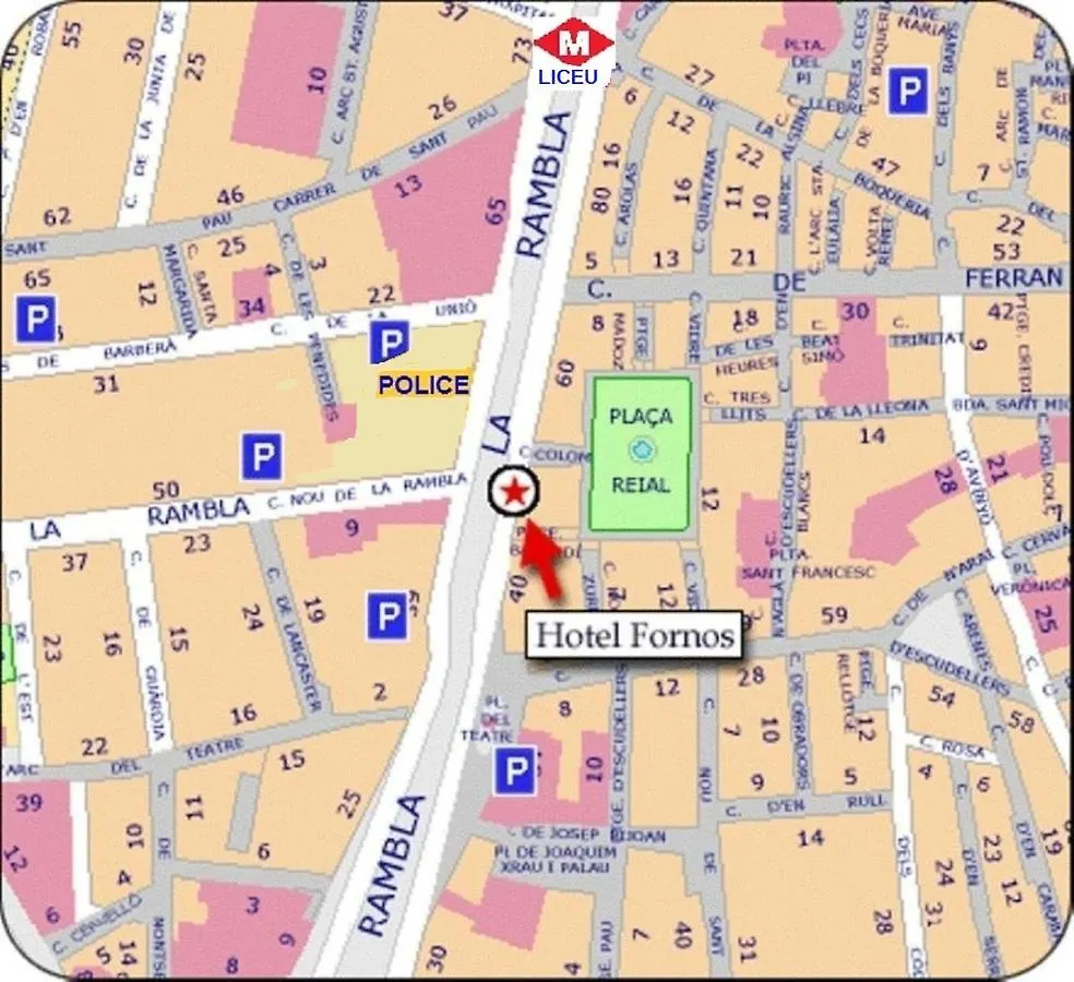 Hotel Fornos - Barcelona